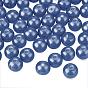 Круглые бусины pandahall elite pearlized glass pearl, окрашенные, 6 мм, отверстия: 1.2~1.5 мм, около 400 шт / коробка