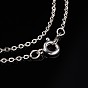Moda collares de turquesa colgante sintéticos y zarcillos sistemas de la joyería, con cadena de copa de diamantes de imitación de latón plateado color plata, 18 pulgada, 19x15x5 mm, pin: 0.8 mm, 1set / caja