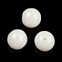 Opaque Resin Beads, Round