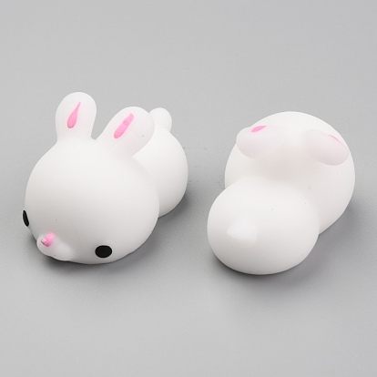 Juguete antiestrés con forma de conejo, divertido juguete sensorial inquieto, para aliviar la ansiedad por estrés