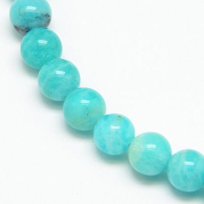 Natural Gemstone Amazonite Round Beads Strands
