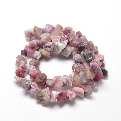 Natural Tourmaline Nuggets Beads Strands
