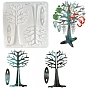 Tree Jewelry Stand Display Food Grade Silicone Molds, for DIY Earring, Rings, Necklaces Storage Stand, Epoxy Resin Craft Making