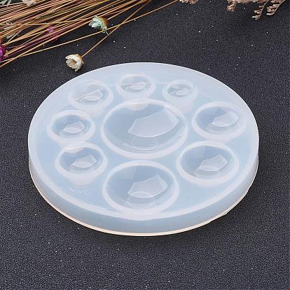 DIY Silicone Molds, Resin Casting Molds, For UV Resin, Epoxy Resin Jewelry Making, Flat Round