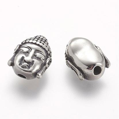 304 bolas de acero inoxidable, cabeza de Buda