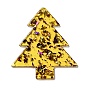 Christmas Theme Double-sided Printed Acrylic Pendants, for Christmas Tree Charm