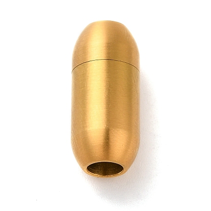 Chapado de iones (ip) 304 cierres magnéticos de tubo de bloqueo de acero inoxidable, oval