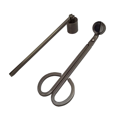 Stainless Steel Candle Accessory Set, Candle Wick Dipper and Candle Snuffer