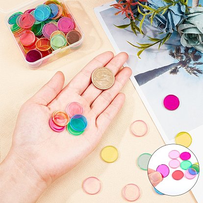 PandaHall Plastic Counters Counting Chips Plastic Markers Supplies for Learning Resources Party Decoration Classroom Science Education Craft Making