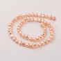 Natural Cultured Freshwater Pearl Beads Strands, Nugget