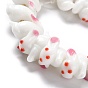 Handmade Lampwork Beads, Bumpy, Rabbit