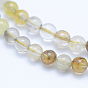 Perles de quartz dendritiques naturelles, ronde