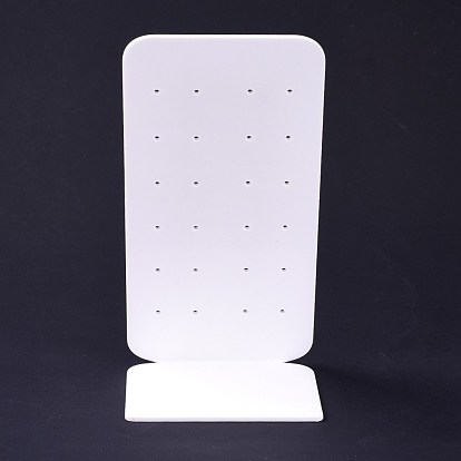 Acrylic Earring Display Stands for 12 Pairs Show, Rectangle