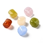 Transparent Acrylic Beads, Two Tone, Cube
