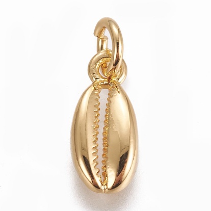 Brass Charms, Cowrie Shell