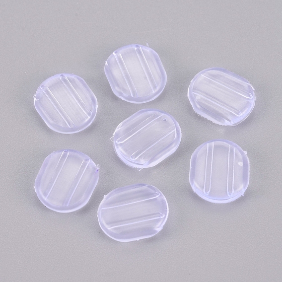 Comfort Silicone Earring Pads, Clip Earring Cushions, for Clip-on Earrings