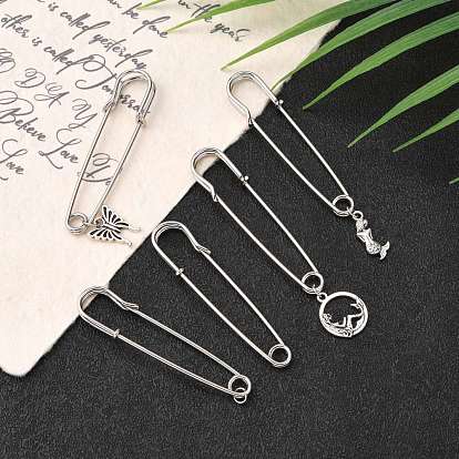 Iron Kilt Pins Brooch Findings