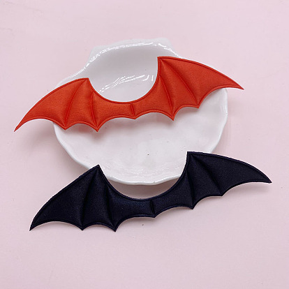 Cloth Evil Wings Ornament Accessories, for DIY Hair Accessories, Halloween Theme Clothes