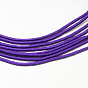 Полиэфирные и спандексные веревочные веревки, 16 -ply, 2 мм, около 109.36 ярдов (100 м) / пачка