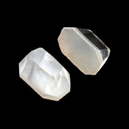 White Shell Cabochons, Octagon