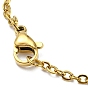 304 bracelet jonc en acier inoxydable avec zircone cubique, collier pendentif clé, ensemble de bijoux de couple pour la Saint-Valentin