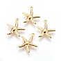 304 Stainless Steel Pendants, Starfish/Sea Stars