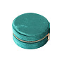 Velvet Jewelry Storage Zipper Boxes, Portable Travel Jewelry Organizer Case for Rings, Earrings, Necklaces, Bracelets Storage