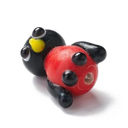 Handmade Lampwork Beads, Penguin