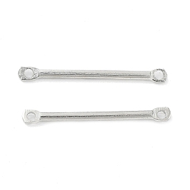Iron Stick Connector Charms, Bar Links