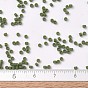Бусины miyuki delica, цилиндр, японский бисер, 11/0, матовые непрозрачные цвета