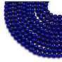 Synthetic Lapis Lazuli Dyed Round Bead Strands