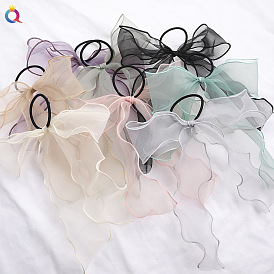Super Cute Butterfly Bow Hairband - Elegant, Lightweight, Chiffon Hair Accessories.