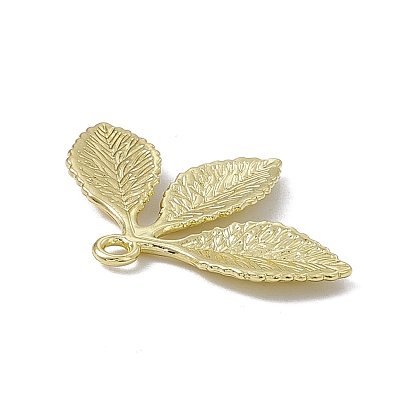 Alloy Pendants, Leafy Branch/Ginkgo Leaf/Monstera Leaf Charms