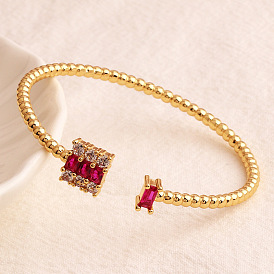 Bracelet de mode plein de diamants bracelet créatif bracelet pour femme - élégant, branché, bijoux.
