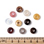Natural & Synthetic Gemstones Beads, Dyed, Rondelle