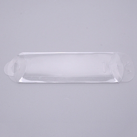 Transparent PVC Pillow Box, Candy Treat Gift Box, Pillow Box, for Wedding Party Baby Shower Packing Box, Rectangle