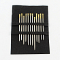 Iron Pins, Self-Threading Needles, 36~42mm, Pin: 0.8mm, 12pcs/set