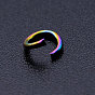Ионное покрытие (ip) 201 запорные кольца из нержавеющей стали, круглые кольца, открытые кольца прыжок