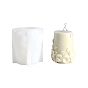 3d pilier avec des moules en silicone pour bougies à faire soi-même, pour la fabrication de bougies parfumées