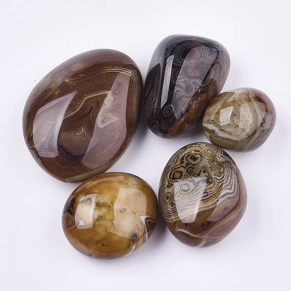 Natural Agate Display Decorations, Tumbled Stone