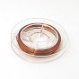 Copper Wire for Jewelry Making Copper Beading Wire, 0.4mm, about 16.4 Feet(5m)/roll