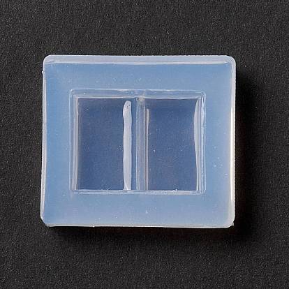 DIY Book Shape Cabochon Silicone Molds, Resin Casting Molds, for UV Resin & Epoxy Resin Jewelry Making