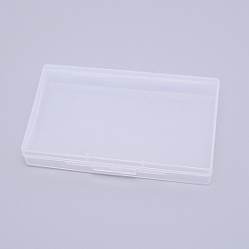 Polypropylene(PP) Storage Containers Box Case, with Lids, Rectangle