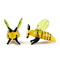 Hechos a mano decoraciones para el hogar de cristal de murano, 3d adornos de abejas para regalo