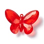 Прозрачные акриловые подвески, бабочка