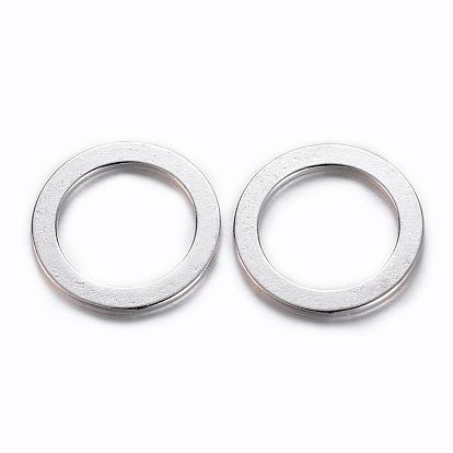 Tibetan Style Linking Rings, Circle Frames, Lead Free and Cadmium Free, Donut, about 28.5mm long, 28.5mm wide, 2mm thick, hole: 20.5mm.
