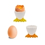 Пасхальный пластиковый стаканчик для яиц, держатели для яиц, для столовых принадлежностей, украшение для кухни для завтрака