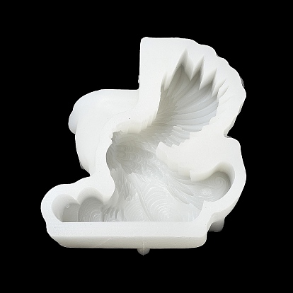 Силиконовая форма для украшения дисплея орла, формы для литья смолы, для уф-смолы, изготовление изделий из эпоксидной смолы