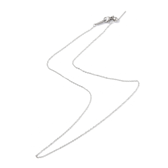 304 collier de chaîne de câble en acier inoxydable pour hommes femmes