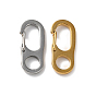 304 Stainless Steel Rock Climbing Carabiners, Spring Snap Hook Carabiners for Backpack Keychains Accessories